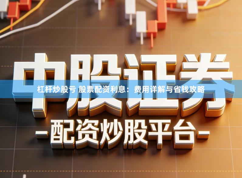 杠杆炒股亏 股票配资利息：费用详解与省钱攻略