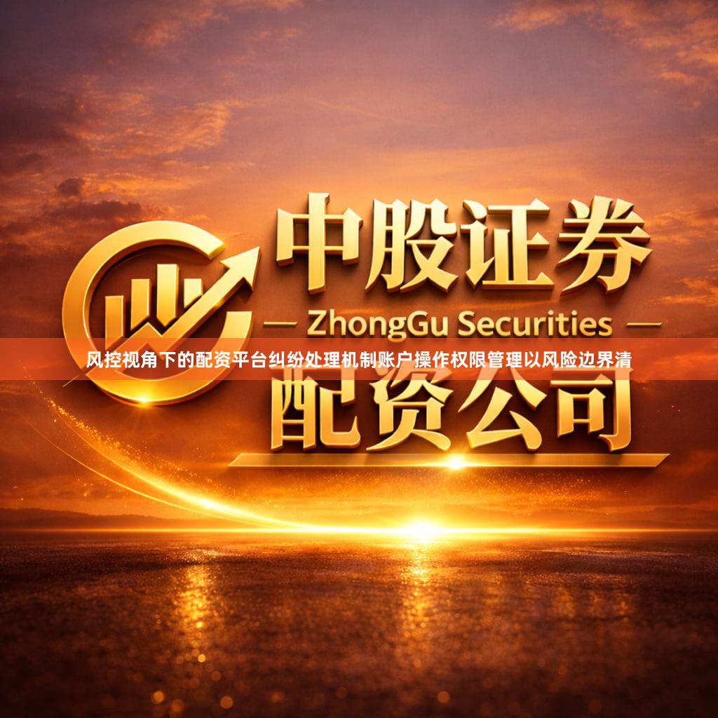 风控视角下的配资平台纠纷处理机制账户操作权限管理以风险边界清