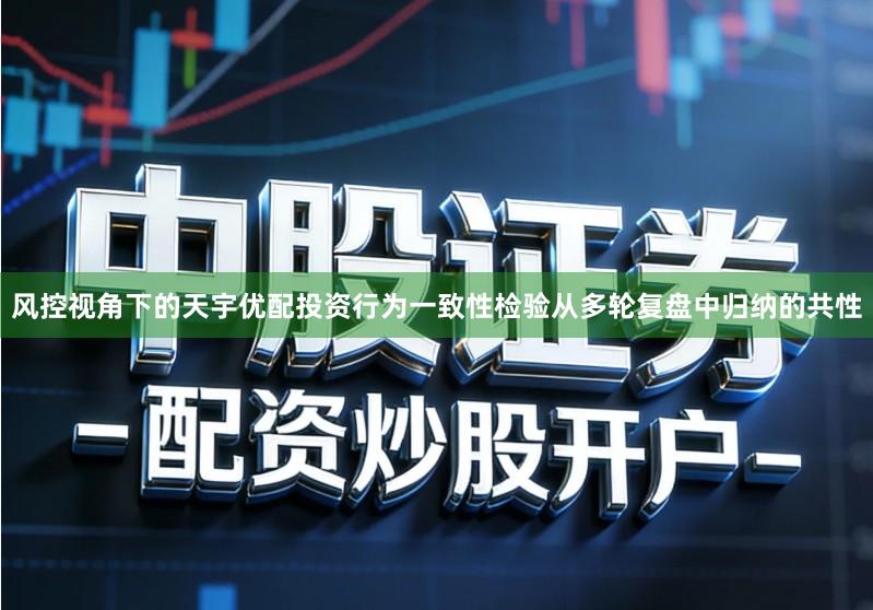 风控视角下的天宇优配投资行为一致性检验从多轮复盘中归纳的共性