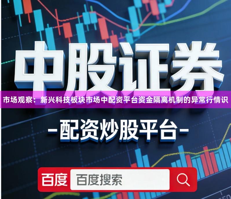 市场观察:新兴科技板块市场中配资平台资金隔离机制的异常行情识